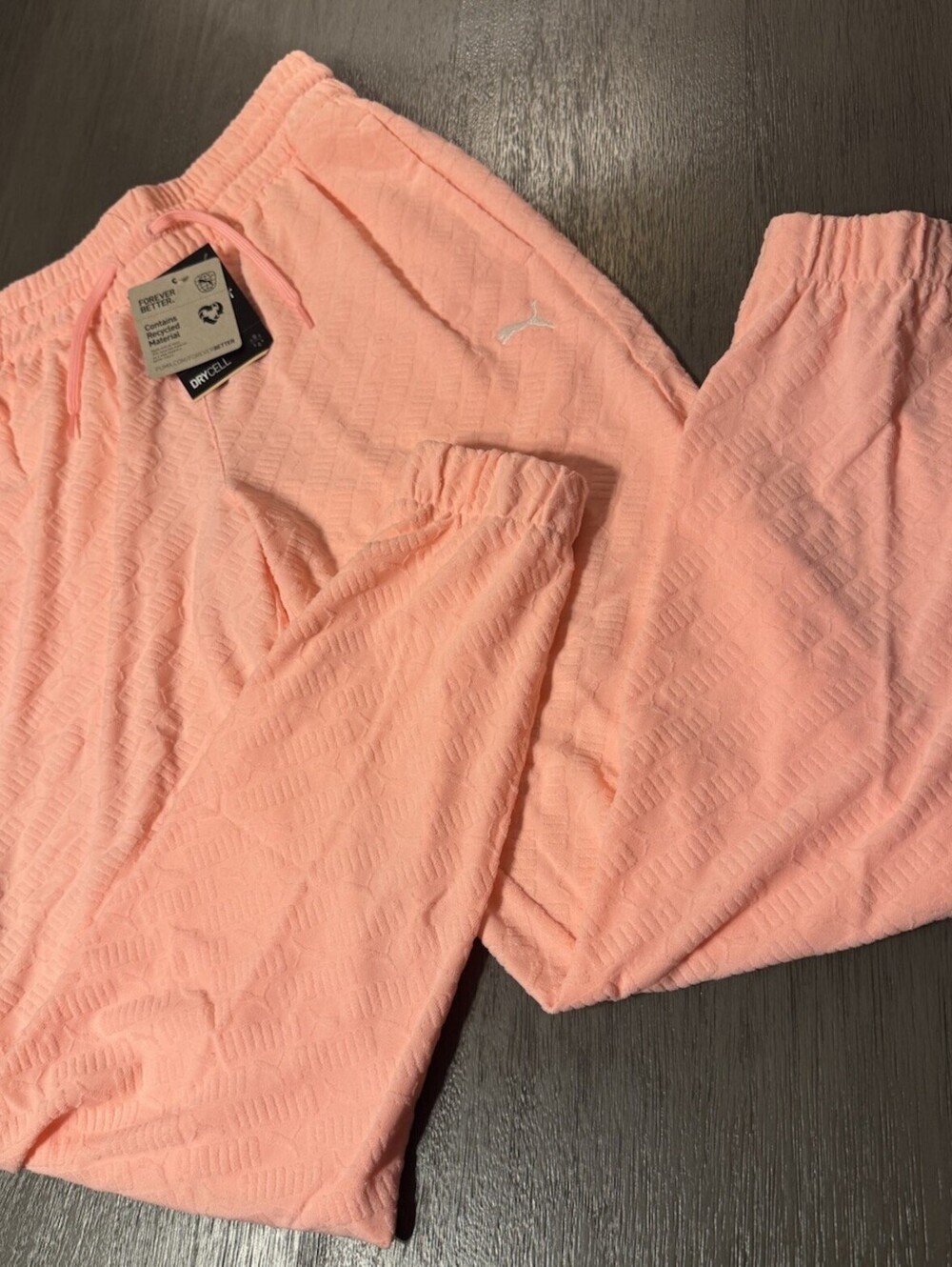 PUMA XS Women’s Fit Joggers Running NWT Coral